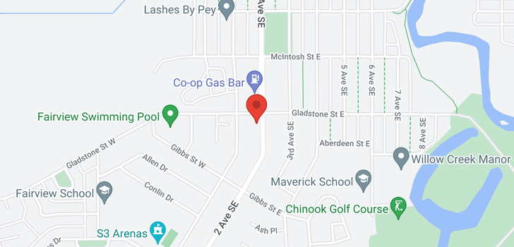 map of 7 381 2nd AVE SE